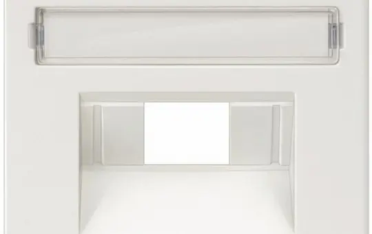 SIEMENS 5TG2546 descriptive network cover DELTA line 1-/2-fold | pure white