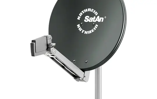 KATHREIN 20010027 Antenne parabolique décalée avec logo | graphite | 75 cm