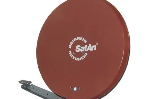 KATHREIN 20010034 Antenne parabolique décalée avec logo | rouge-brun | 90 cm