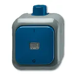 BUSCH-JAEGER 2601/2 WDI Control Switch Duro 2000 WDI Off switch, 2-pole