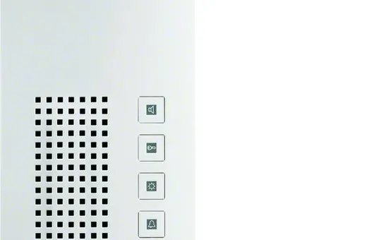 ELCOM 1712000 Audio Indoor Station i2 AP | white