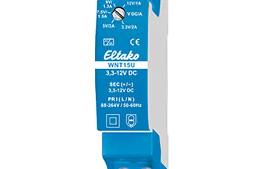 ELTAKO WNT15U/3,3-12VDC Wide Range Switching Power Supply REG adjustable output voltage