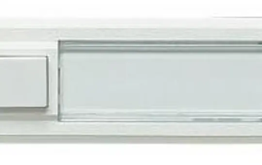 GROTHE 51015 Doorbell Button Surface-Mounted Combifix 1-fold, single row, illuminated | white