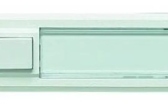 GROTHE 51014 Bouton de sonnette AP Combifix simple, rangée simple | blanc