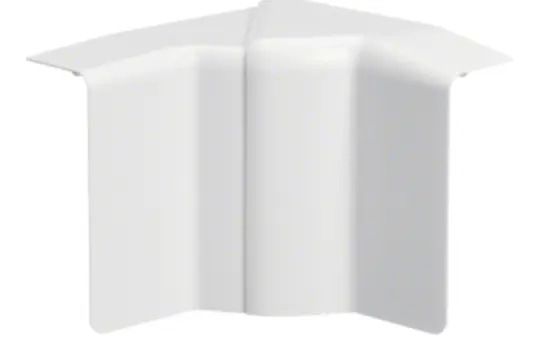 HAGER SL2005549016 tehalit skirting trunking internal corner adjustable | traffic white | 20x55 mm