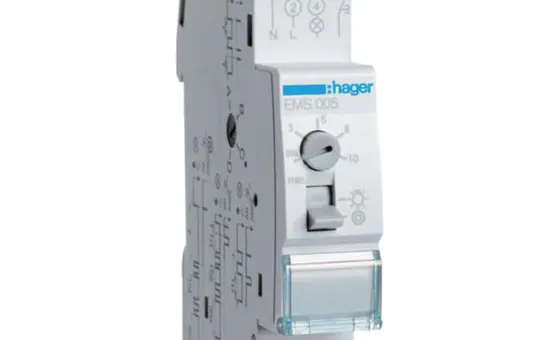 HAGER EMS005 Minuterie d'éclairage d'escalier Multifonctionnel