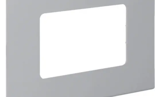 HAGER L91527030 tehalit Duct cover panel R7 2-fold, 150 mm, plastic | gray