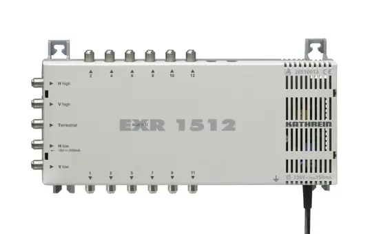KATHREIN 20510013 Multiswitch with power supply 5 inputs to 12 outputs
