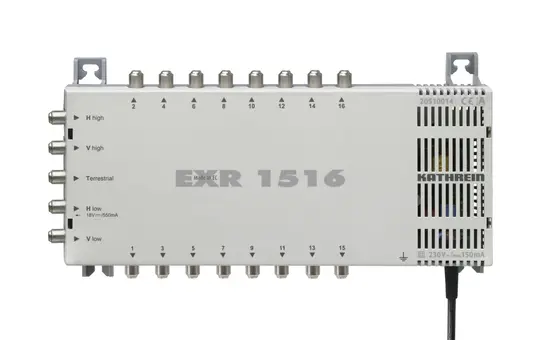 KATHREIN 20510014 Multiswitch with power supply 5 inputs to 16 outputs