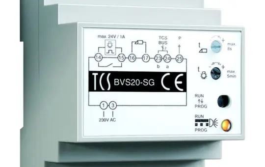 TCS BVS20-SG Unité de commande pour les systèmes audio à 1 brin