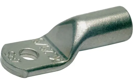 KLAUKE 2R6 Tube Cable Lug M6, without viewing hole | 10 mm²