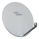 WISI 75675 Parabolic Offset Antenna light gray | 100 cm