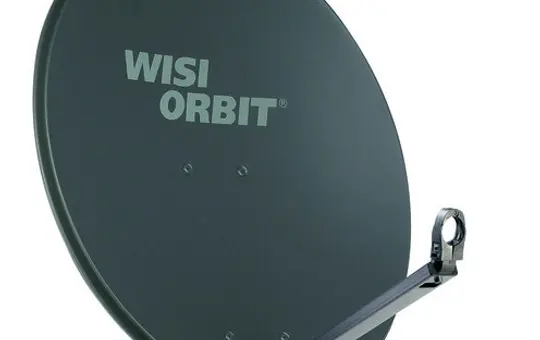 WISI 13429-7 Parabolic Offset Antenna graphite gray | 80 cm