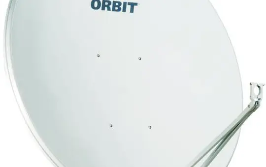WISI 17566 Parabolic Offset Antenna light gray | 125 cm