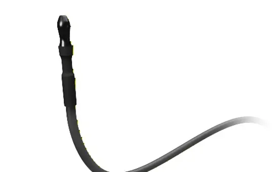 ZENNIO ZACNTCF Capteur de température NTC Époxy, conduit rigide | 3 m