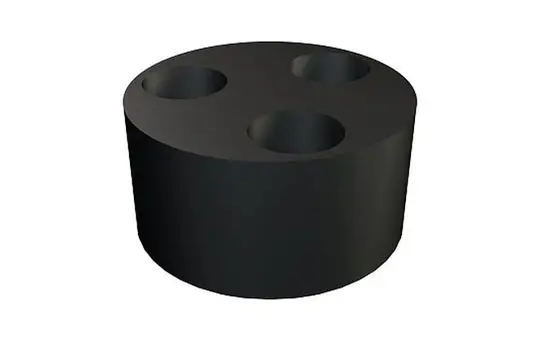 OBO BETTERMANN 2029677 Multiple sealing insert M20 | 2x6mm