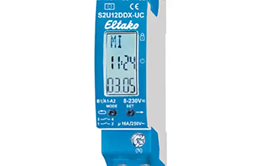 ELTAKO S2U12DDX-UC Switch Timer 2 channel