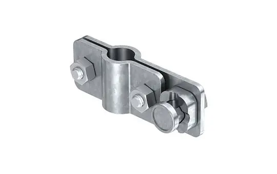 OBO BETTERMANN 5001218 Connection Clamp for Rod Earthing Conductor on round conductor Rd 8-10 mm