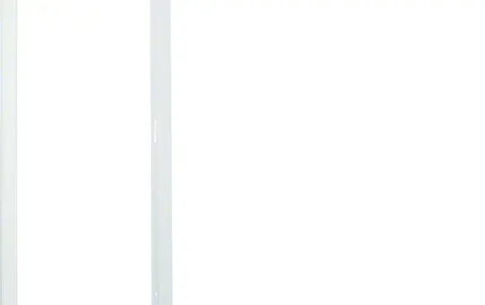 HAGER VZ145N Cadre de recouvrement sans porte pour tableau de répartition Volta compact 5 rangées