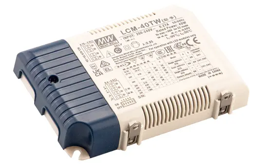 MEANWELL LCM-40TW LCM Constant Current LED Driver DALI 40W, TW