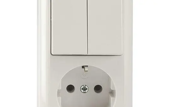 MERTEN MEG3498-8719 Combinaison en saillie Spécial en saillie Interrupteur simple en série | blanc polaire