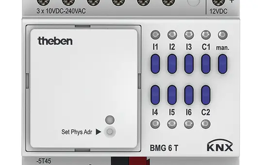 THEBEN BMG 6 T KNX Entrée binaire MIX Module de base à 6 volets