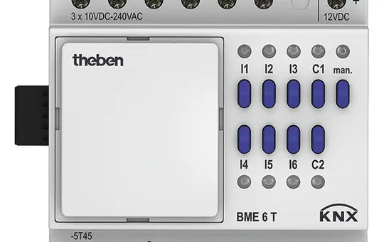THEBEN BME 6 T KNX Binary Input MIX 6-fold, expansion module