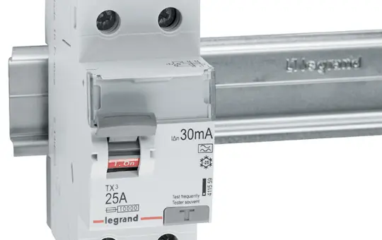 LEGRAND 411559 TX³ RCBO 2-pole 30mA Type A 25 A