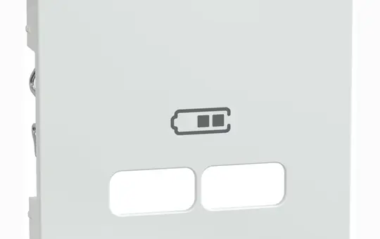 MERTEN MEG4367-0325 Cache USB Système M blanc actif brillant