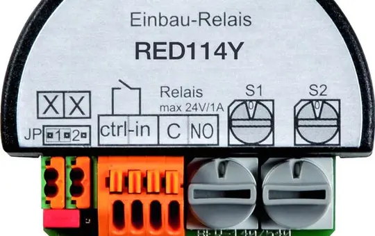 ELCOM RED114Y Relais de commutation 2 fils célibataire