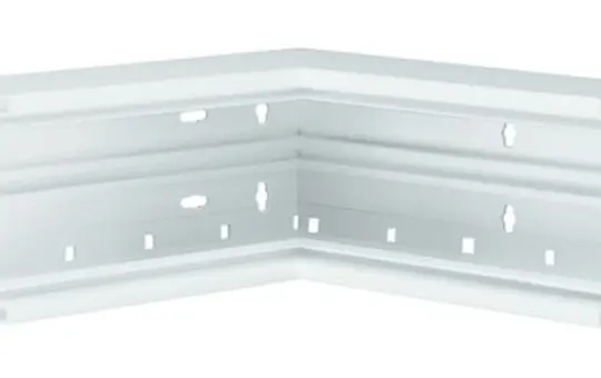 HAGER BR6510049016 tehalit Dado trunking internal corner plastic | traffic white | 65x100 mm