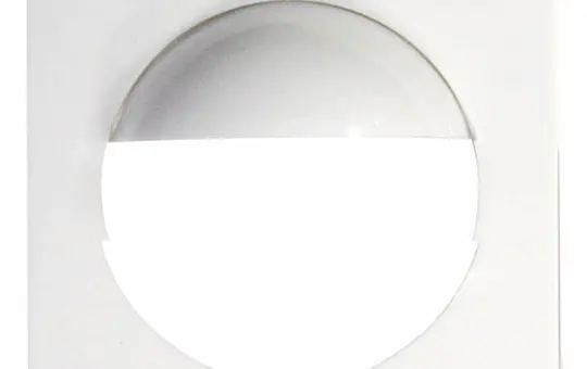 B.E.G. 35126 LUXOMAT Plaque centrale intérieure 180 pour BERKER | blanc pur brillant