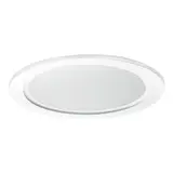 BRUMBERG 12217073 Panneau encastré LED FLAT30 rond 16 W, 3000 K | blanc