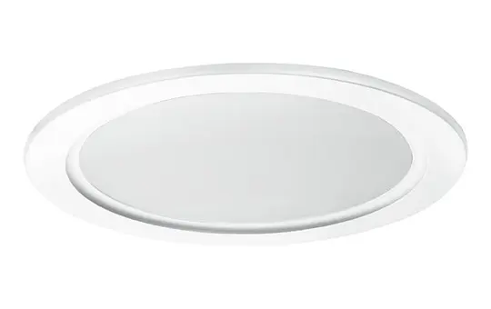 BRUMBERG 12217073 Panneau encastré LED FLAT30 rond 16 W, 3000 K | blanc