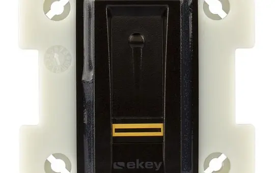 EKEY 102020 Scanner d'empreintes digitales encastré I net S, RFID | noir
