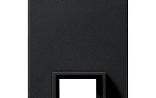 GIRA 1069005 Adapter for Channel Introduction System 55 1-fold | painted matt black