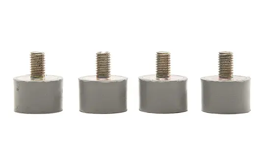 LUEBBERING A9010107 4 pieds en caoutchouc pour dérouleur de câble standard