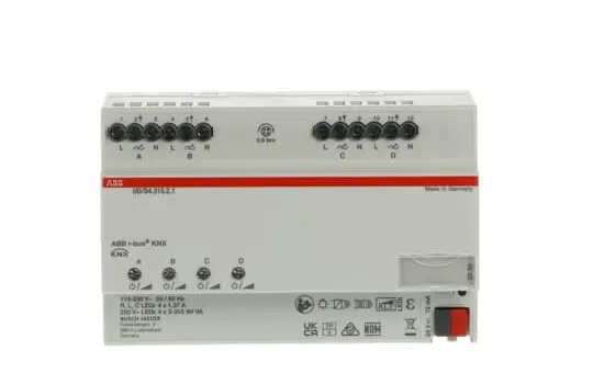 ABB UD/S4.315.2.1 KNX dimmer actuator 230 V 4-fold, 4x315 W