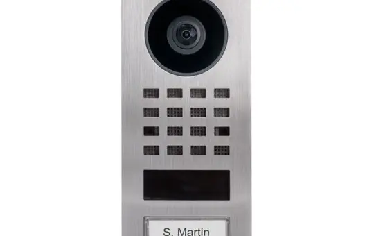 DOORBIRD D1101V IP Video Door Station AP (423866751) 1-fold | V4A brushed stainless steel