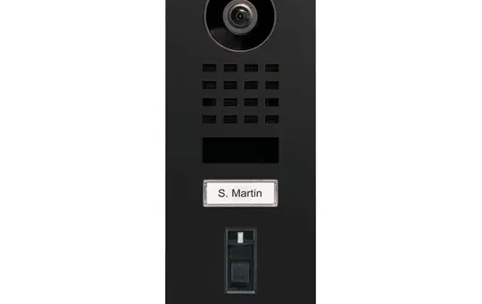 DOORBIRD D1101FV Station de porte vidéo IP encastrée (423874152) Lecteur d'empreintes digitales à un seul chiffre 50 | raven polar
