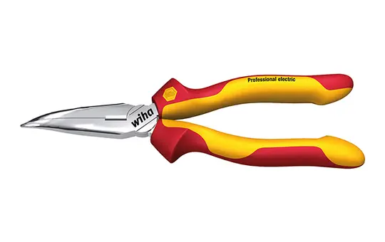 WIHA 26728 VDE Pliers Needle nose pliers, curved | 160 mm