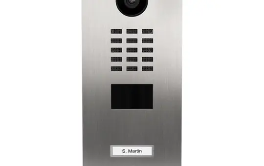 DOORBIRD D2102V IP video door station (423870666) 2-fold | brushed stainless steel