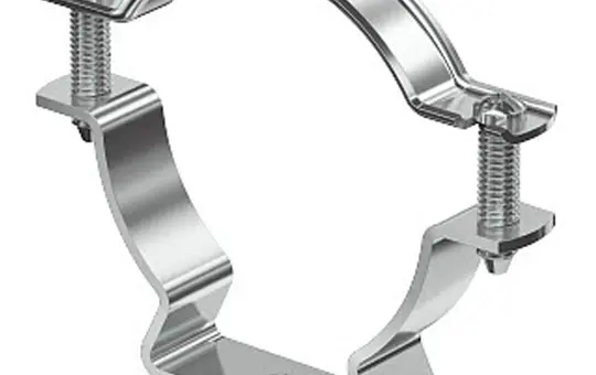 OBO BETTERMANN 1362838 Collier de fixation en aluminium 53-63 mm