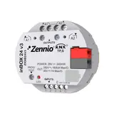 ZENNIO ZIOIB24V3 Flush-Mounted KNX Universal Actuator 2-fold, 4 binary inputs