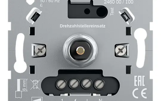 GIRA 246000 Module de réglage de la vitesse Système 3000 standard
