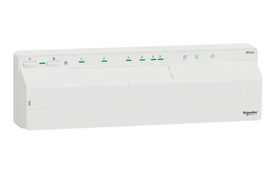 SCHNEIDER CCTFR6600 Wiser Distributor Strip Underfloor Heating Heating/cooling, 230V