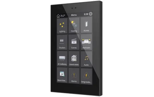 ZENNIO ZVIZ50A KNX touch panel black | 5 inches