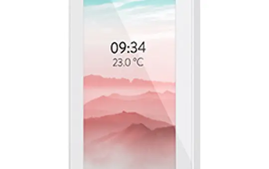ZENNIO ZVIZ50W panneau tactile KNX blanc | 5 pouces