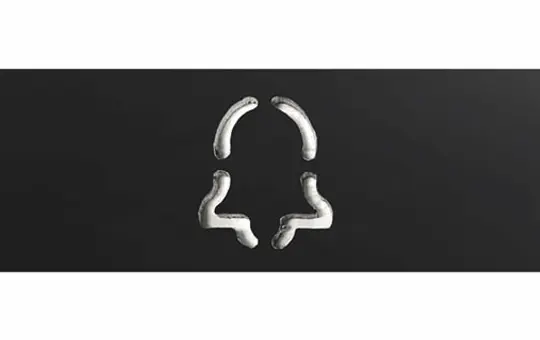 DOORBIRD D11x Nameplate (423874312) with bell symbol | raven polar