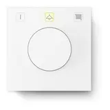 LUNATONE 86459338-3T-APP-PS-L2 DALI-2 RED Touch App Cont. 3-fold, groups, scenes, blinds, bus supply | traffic white